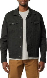 Men's Classic Button-Down Blue Denim Trucker Jacket