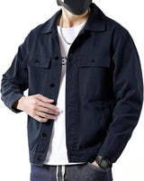 Men's Casual Cotton Trucker Jacket