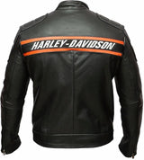 Men’s Harley-D Biker Leather Jacket