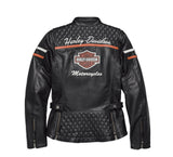 Women's H-D Miss Enthusiast Leather Riding Jacket