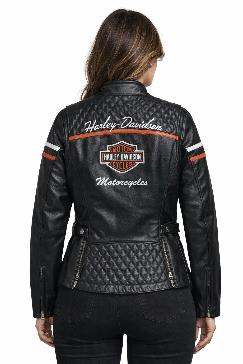Women's H-D Miss Enthusiast Leather Riding Jacket
