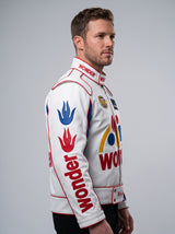 Ricky Bobby Inspired Racing Jacket – Premium Men's Motorsport Style Leather Jacket