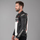 Alpinestars Missile Ignition V2 Leather Motorcycle Motorbike Jacket - CE Armor Cowhide