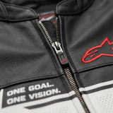 Alpinestars Missile Ignition V2 Leather Motorcycle Motorbike Jacket - CE Armor Cowhide